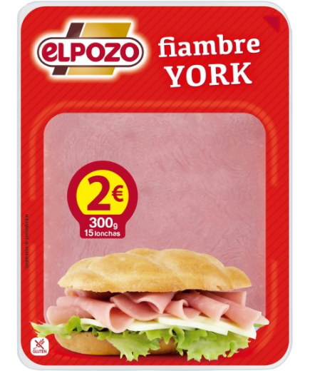 FBRE LONCHAS POZO YORK (2€) C/14544 TP-300.GR.