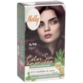 TINTE PELO NELLY VEGANO 6/56 ROJO GRANATE UD