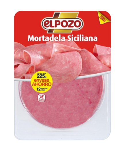 MORTADELA C/13009 LONCH SICILIANA POZO B/225 GR