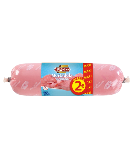 MORTADELA C/14441 (2€) SICILIANA E/POZO B/500 GR