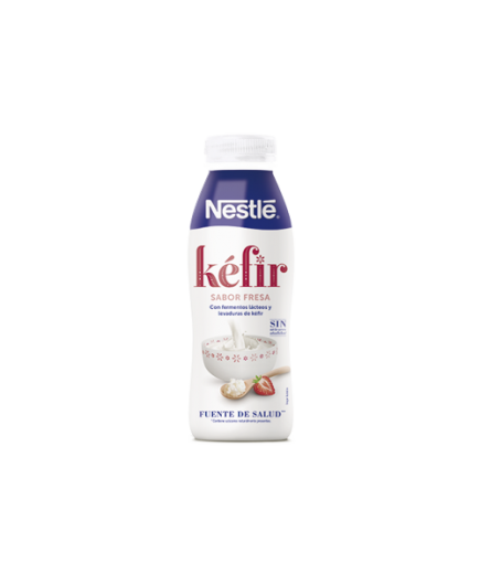 NESTLE YOGUR LIQUIDO KEFIR FRESA B/500 GR