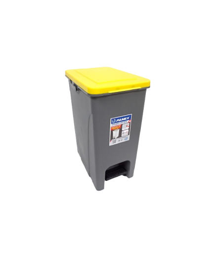 CUBO BASURA C/PEDAL 30 L PAMEX UD