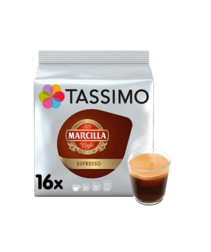 TASSIMO MARCILLA CAFE ESPRESO 16CAPX7.4G B/118.4GR