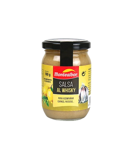SALSA AL WHISKY  MONTEALBOR B/180 GR