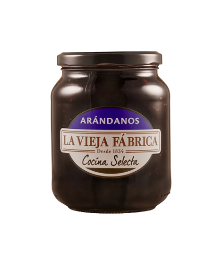 MERMELADA  V/FABRICA ARANDANOS T/C 800GR (OJO)