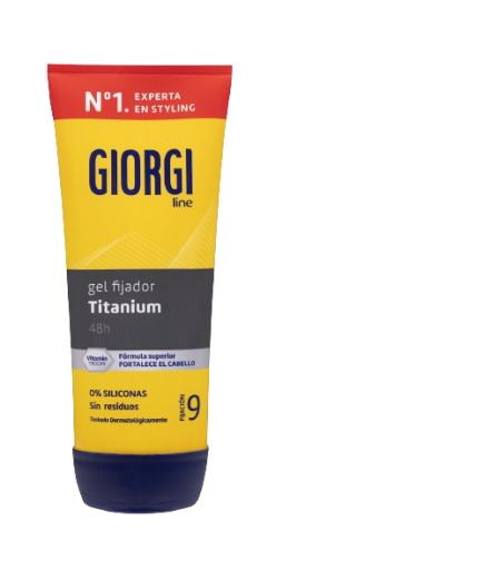GOMINA GEL FIJAD/GIORGI ABSOLUT TITANIU(9) B/170ML