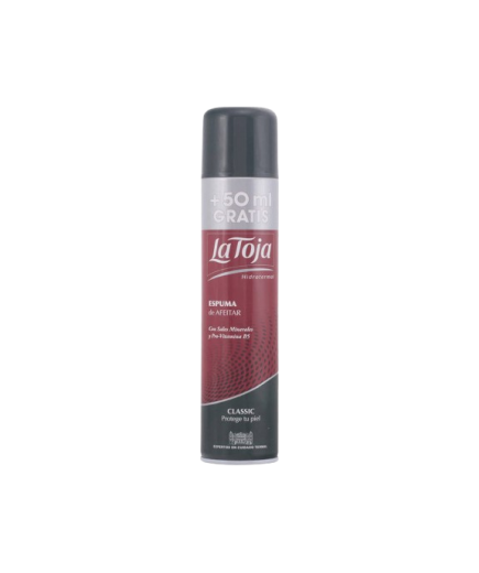 ESPUMA AFEITAR LA TOJA CLASSIC SP/250 ML