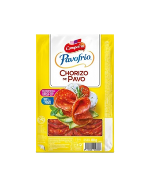 CHORIZO LONCHA CAMPOFRIO PAVO C/38063 B/80G