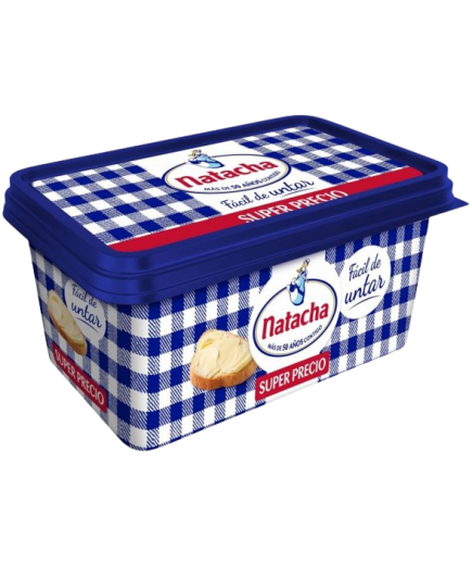 MARGARINA NATACHA SUPER PRECIO FACIL UNTAR T/450GR