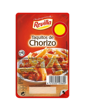 CHORIZO TAQUITOS REVILLA C/37120 EST/65 GR