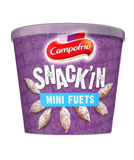 FUET MINI CAMPOFRIO CUBO 40UD 250GR