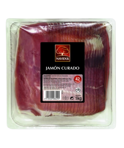 JAMON LONCHA CURAD.CAMP.C/8629 BANDEJA 1 KG