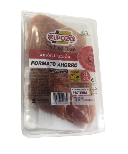 JAMON LONCHA CURAD.E/POZO.C/11037 BAND/500 GR