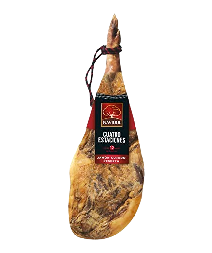 JAMON SERRANO NAVIDUL C/1974 -4ESTAC 7,5 KG APROX