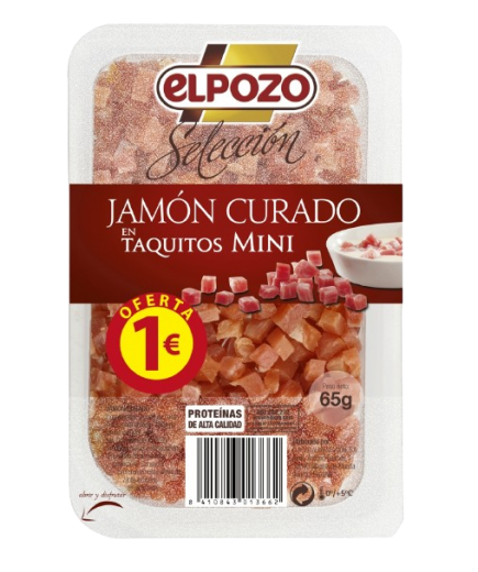 JAMON TAQUITOS POZO C/13437  B/65 GRS