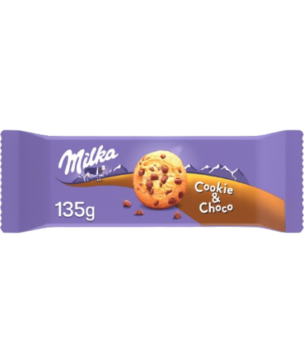 GALLETAS MILKA COOKIE & CHOCO P/135GR