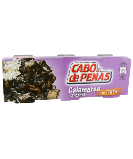 CALAMAR CABO DE PEÑAS S/TINTA PACK-3 UD