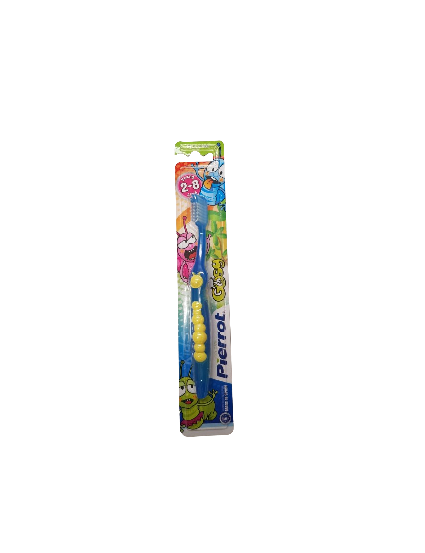 CEPILLO DENTAL PIERROT GUSY 2-8 AÑOS SUAVE UD