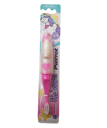 CEPILLO DENTAL PIERROT UNICORN 2-8 AÑOS SUAVE UD