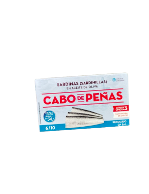 SARDINILLAS CABO PEÑAS B/SAL  A/OLIVA L/62GR