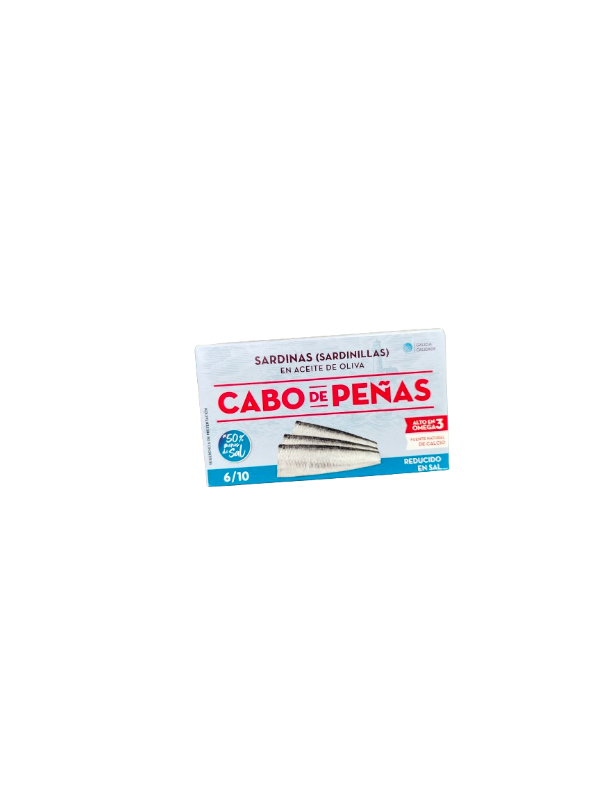 SARDINILLAS CABO PEÑAS B/SAL  A/OLIVA L/62GR