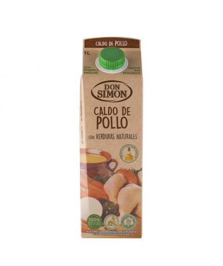 CALDO POLLO LIQUIDO DON SIMON BRICK 1 L