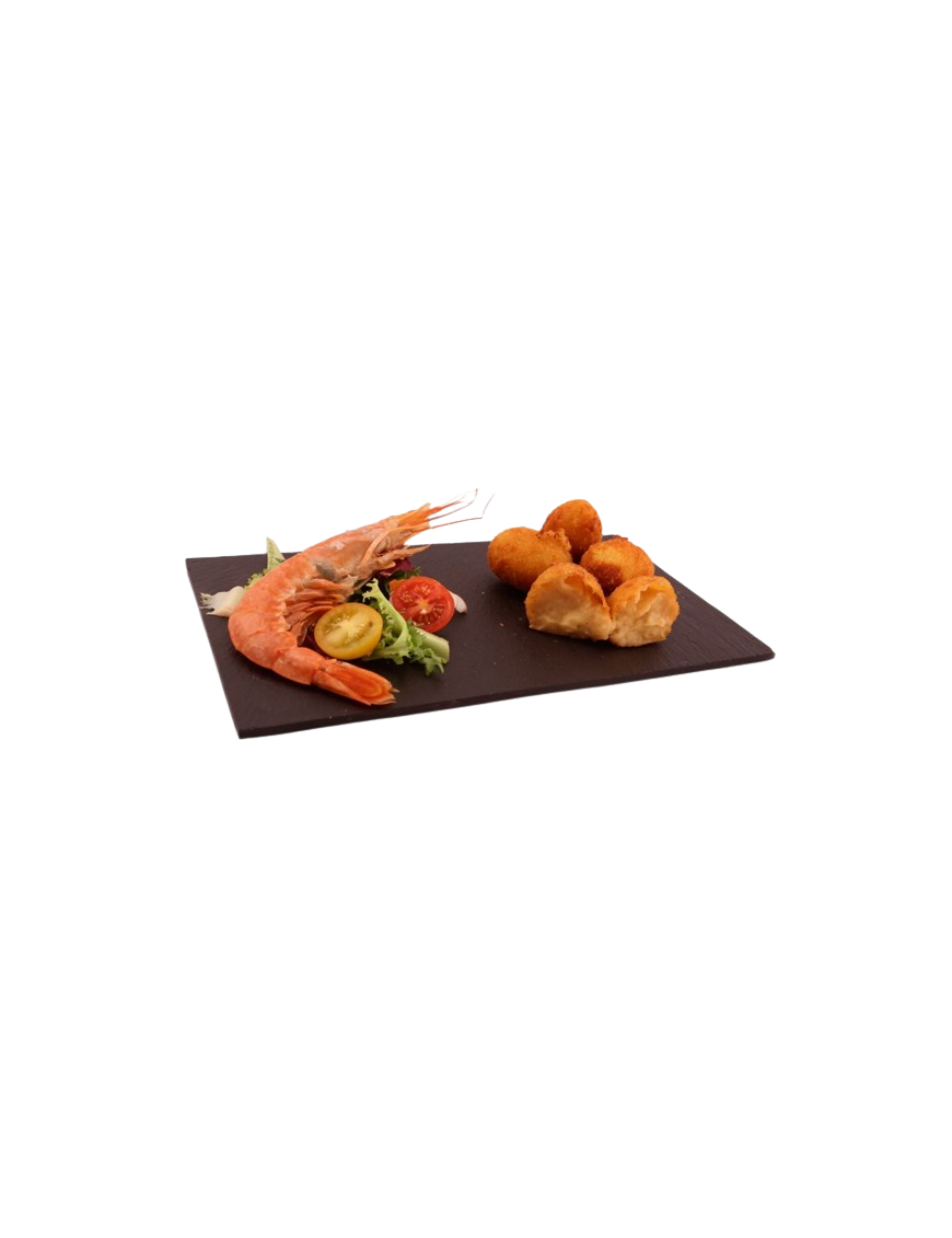 CROQUETA DE FER GAMBON AL AJILLO B/400.GR.