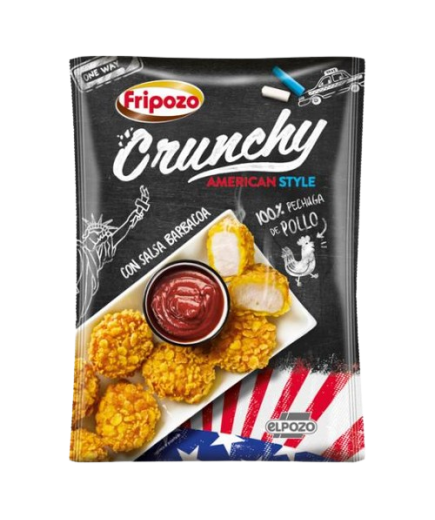 CRUNCHY FRIPOZO DE GOUDA C/MERMELADA BOLSA 300GR.