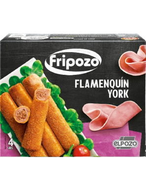 FLAMENQUINES YORK CONG.FRIPOZO C/3800 EST/4U 380GR