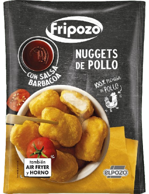 NUGGET POLLO FRIPOZO C/3793C/SALSA(2€)B/220.GR.