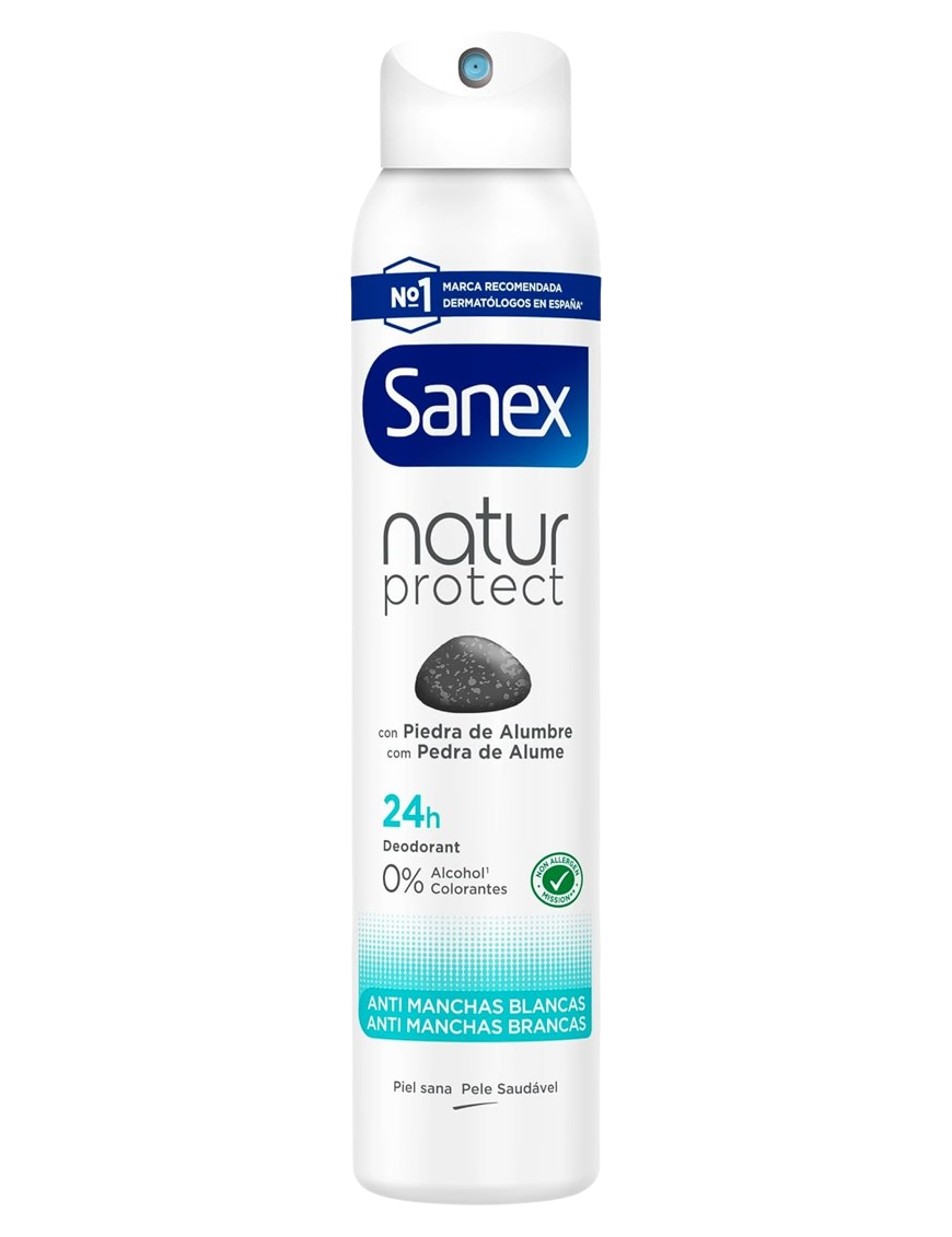 DESODORANTE SANEX N/PROTECT ANTI-MANCHAS SP/200 ML