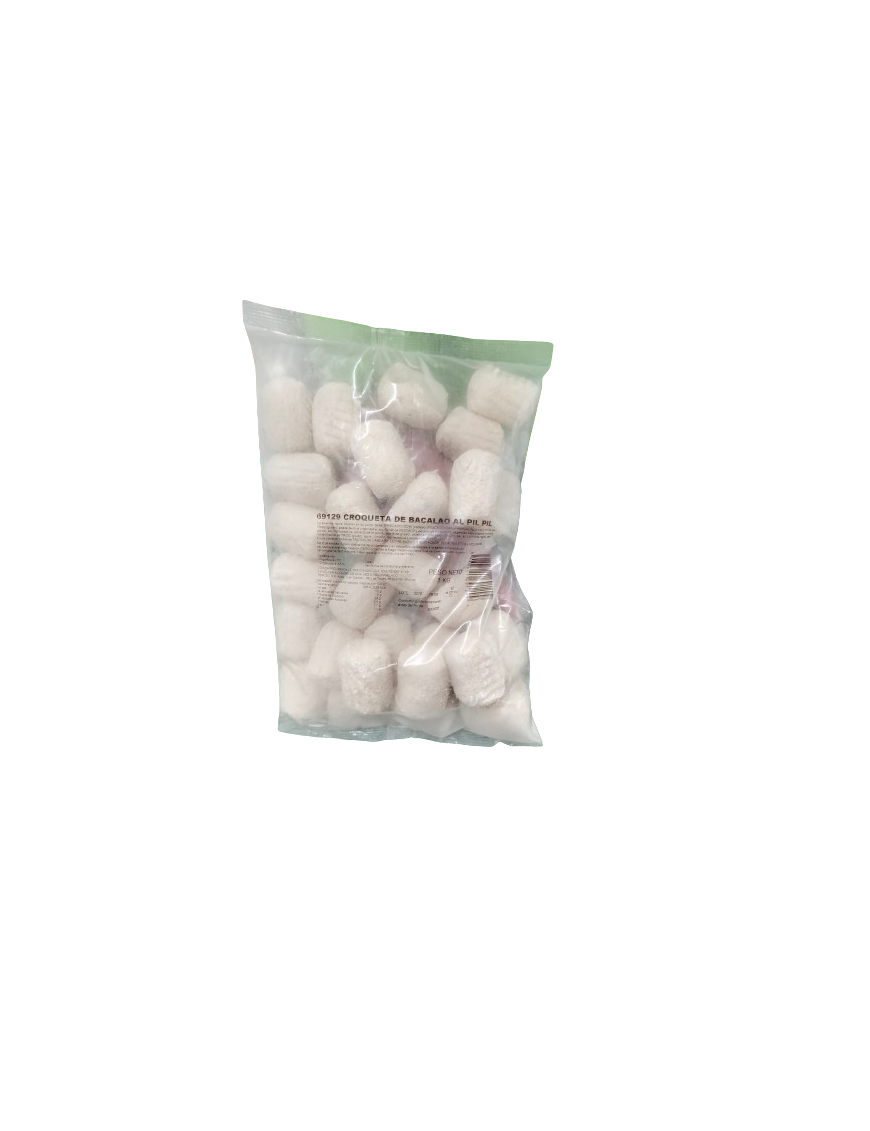 CROQUETA FRIPOZO BACALAO PIL-PIL C/69129 BOL. 1 KG
