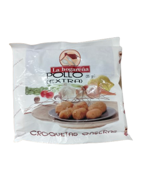 CROQUETA HOGAREÑA POLLO BOLSA 400.GR.