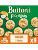 PIZZA  CONG. SUSPICOLINO 3 QUESOS  P/9UD 270 GR