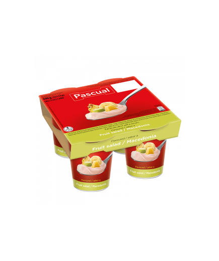 YOGUR PASCUAL SABOR MACEDONIA PACK-4