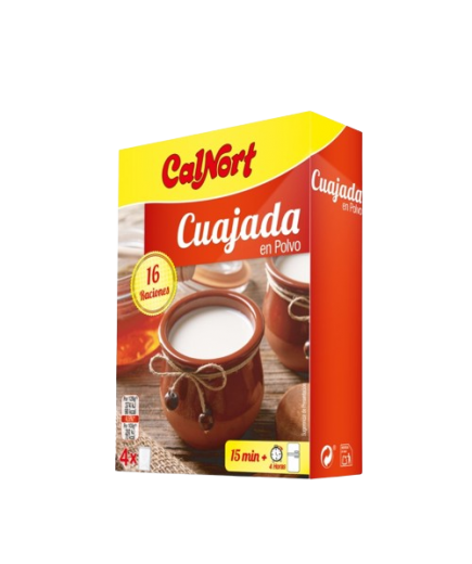 CUAJADA CALNORT 16 RACIONES EST/4 SOBRES  48GR.