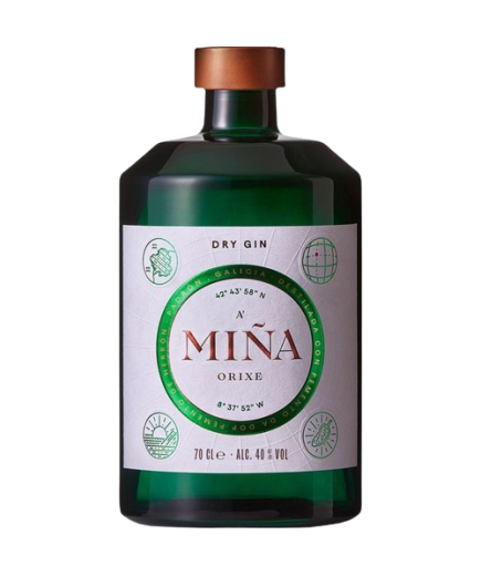 GINEBRA MIÑA ORIXE PERNOD-40º B/70.CL.