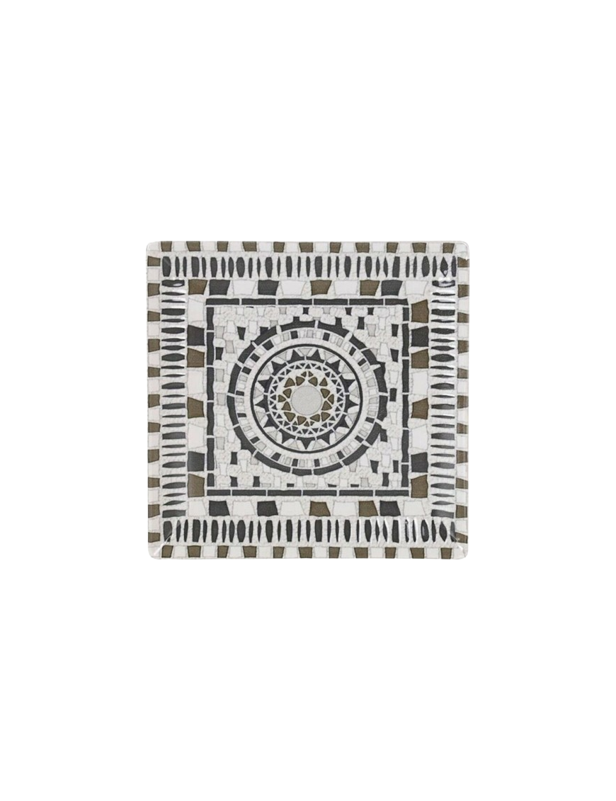 PLATO CUADRADO BARROC ELITE 24X24CM  REF/B250011D