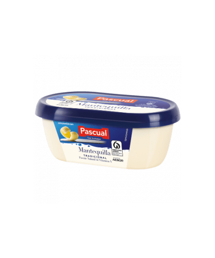 MANTEQUILLA PASCUAL TARRINA 250 GR.