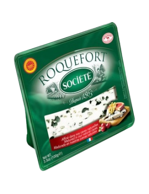 QUESO ROQUEFORT SOCIETE PRESIDENT CUÑA 100 GR