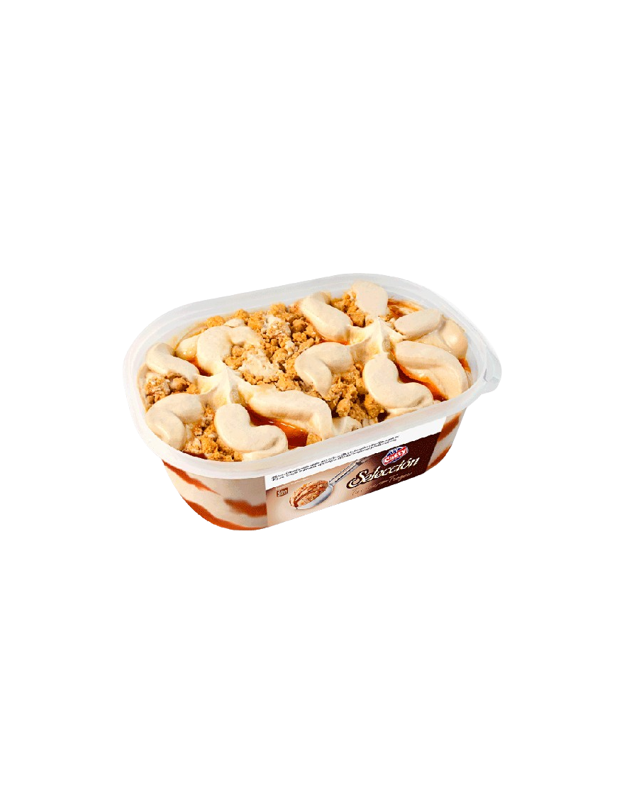 HELADO CASTY SELECCION TURRON CON TROZOS T/900 ML