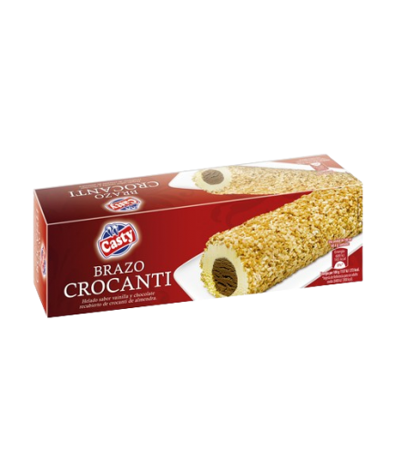 HELADO CASTY BRAZO CROCANTI B/800 ML