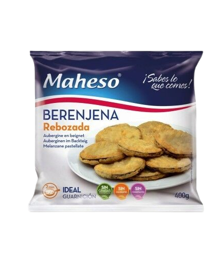 BERENJENA REBOZADA MAHESO B/400 GR