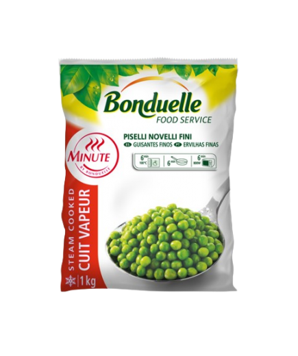 BONDUELLE GUISANTES FINOS "MINUTE" CONG. B/1 KG