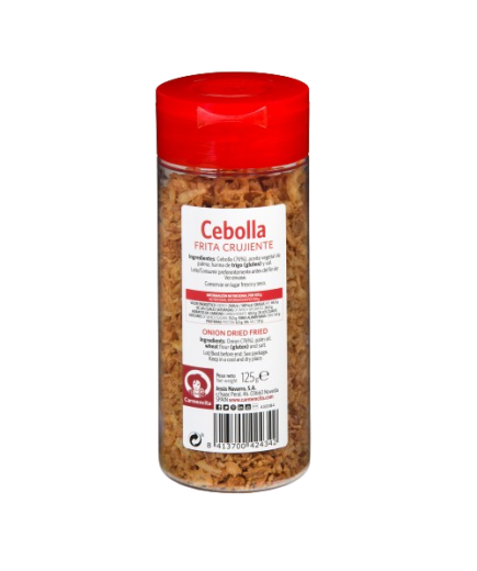 CEBOLLA CRUJIENTE CARMENCITA B/125 GR