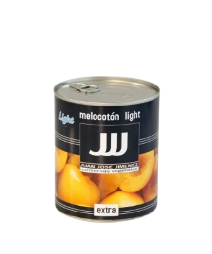 MELOCOTON LIGHT SIN AZUCAR J.J.J. LATA 800 GR.