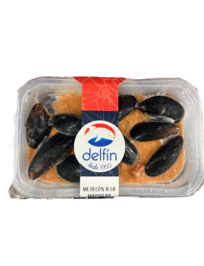 MEJILLONES A LA MARINERA DELFIN PAQUETE 300GR
