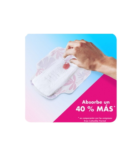 COMPRESA EVAX LIBERTY NORMAL ALAS B/12 UD