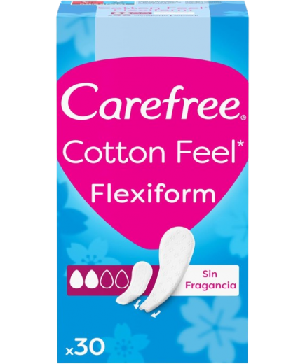 SALVASLIP CAREFREE  FLEXIFORM C/30 UD