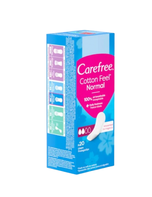 SALVASLIP CAREFREE NORMAL COTTON C/20 UD